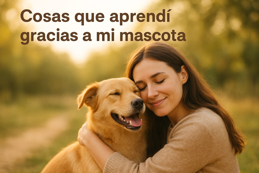 🐾 Cosas que aprendí gracias a mi mascota: lecciones de amor y vida